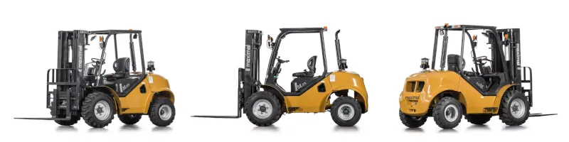 Terenowy wózek widłowy 2WD, Diesel, 2500 kg